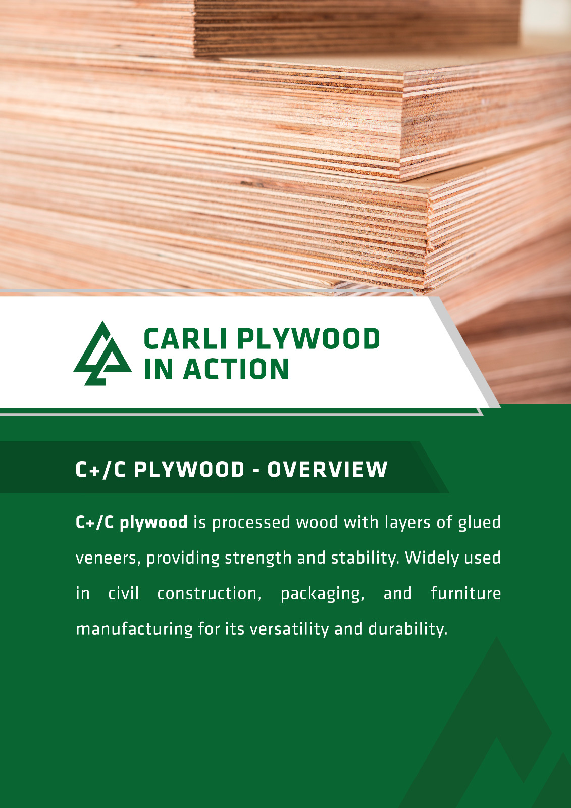 Carli plywood in action